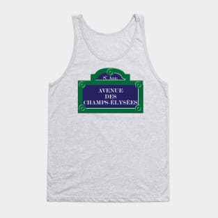 Champs-Élysées Tank Top